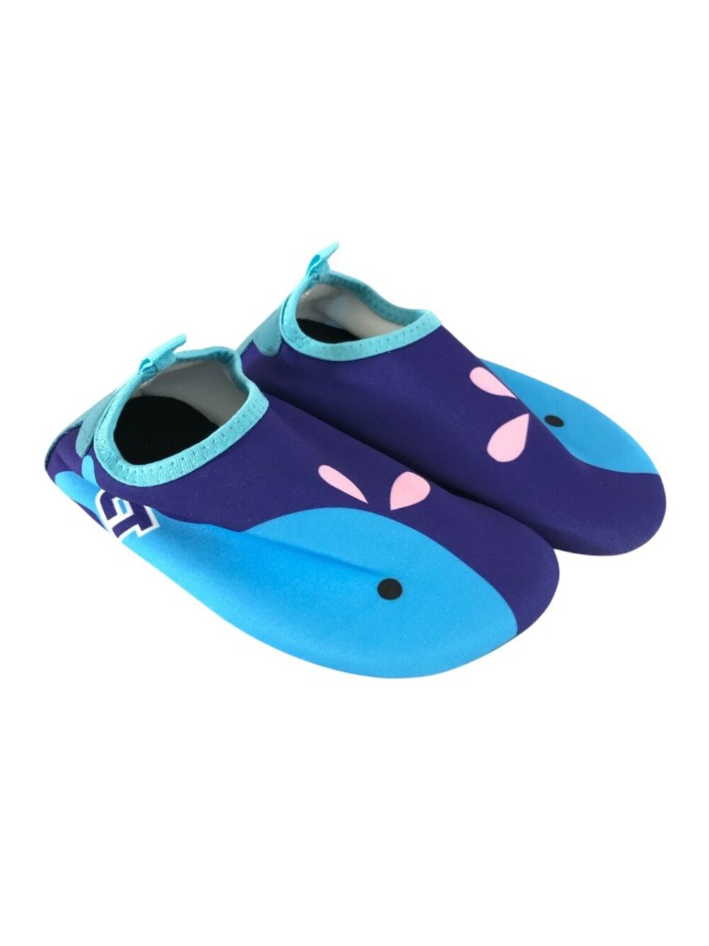 Cituo Toddler Boys Water Shoes Slip On Whale Blue Size 28/29 US 11/11.5